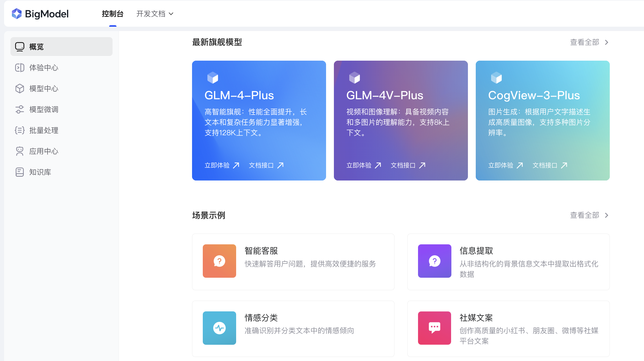 大模型开放平台